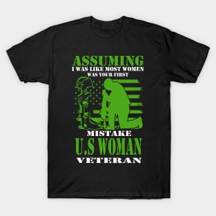 VETERAN: Woman Veteran T-Shirt